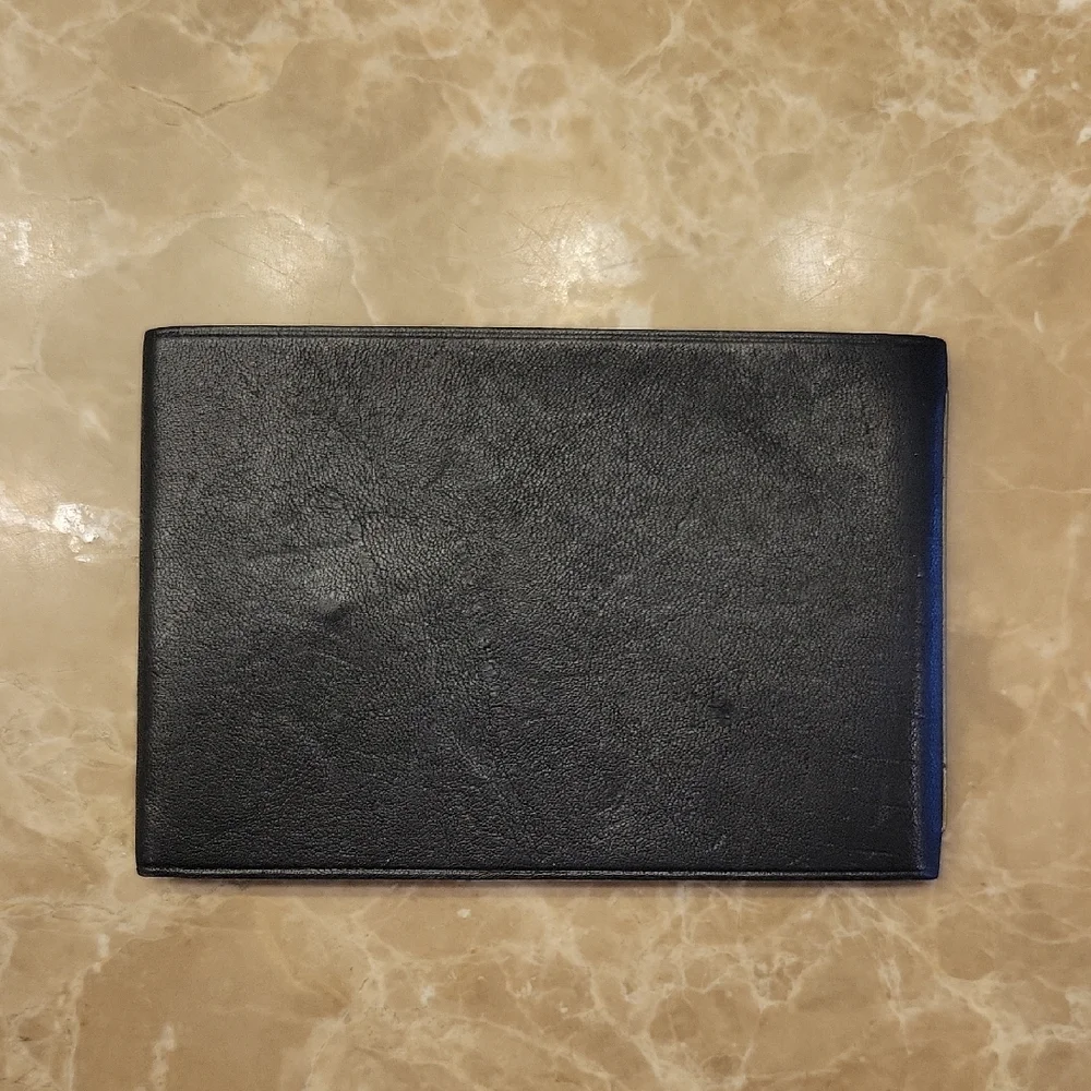 Black Leather I D. Wallet